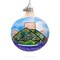 Rock & Roll Hall of Fame, Cleveland, Ohio, USA Glass Ball Christmas Ornament 3.25 Inches